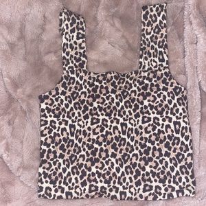 American Eagle Cheetah Print Tank Top. Size: Small; never worn